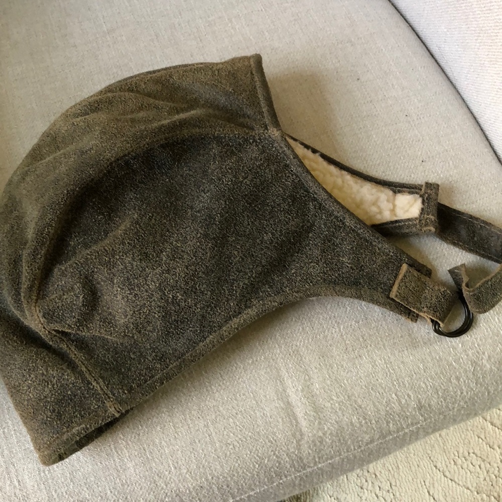 Genuine leather pilot’s hat